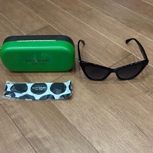 Kate Spade Black AMELIE/G/S Sunglasses